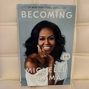 Becoming by Michelle Obama Hardcover Book
